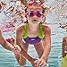 Speedo Little Girls' Infinity Splice 1Piece, Royal Purple, 14