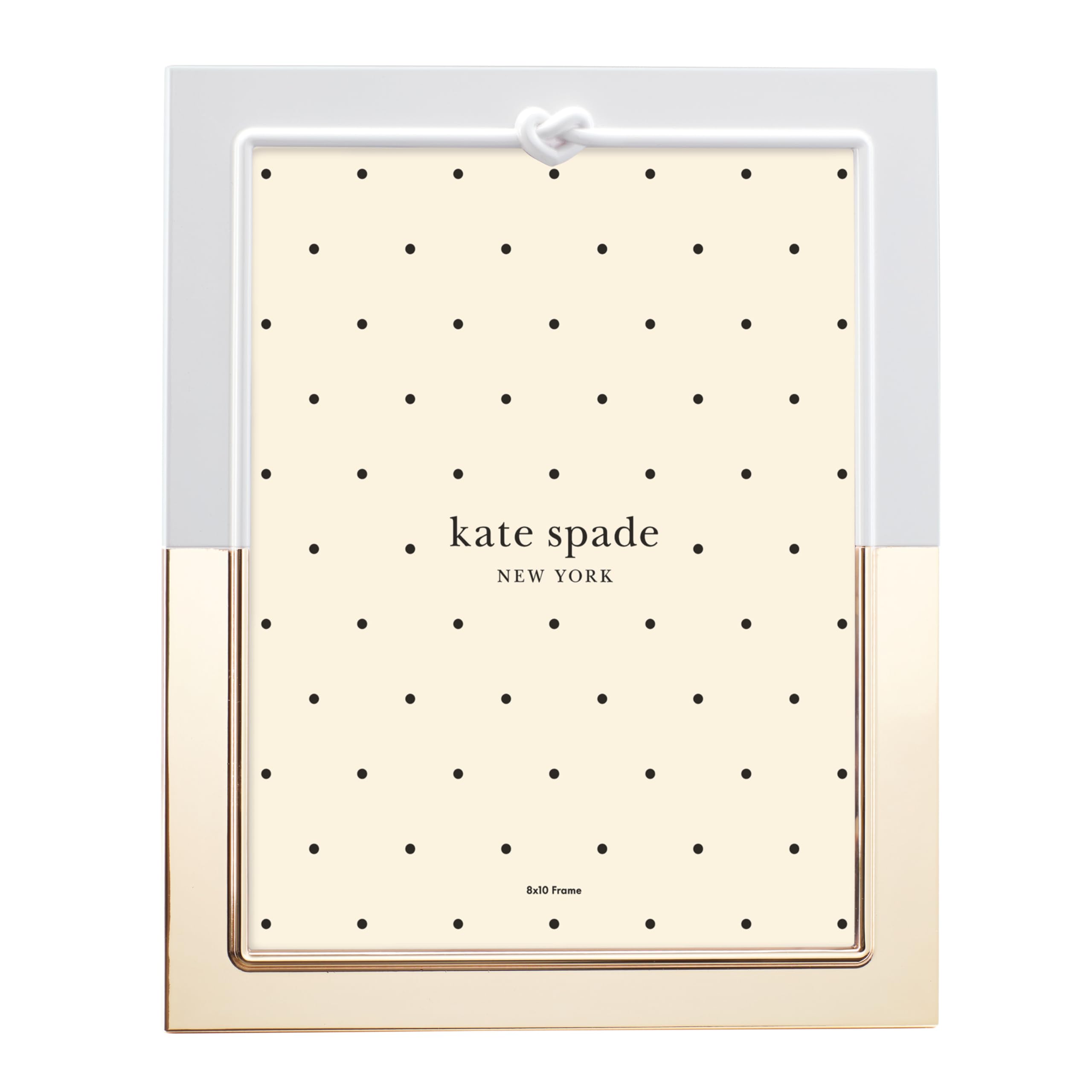 Kate Spade Love 8X10 Frame, 2.40 LB, Metallic