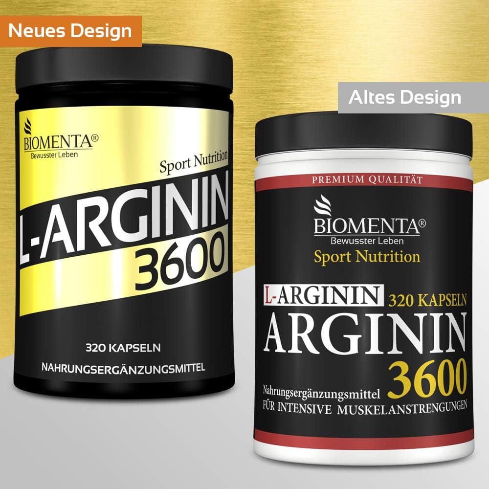 BIOMENTA L-ARGININA 3600 | premio de la acción!!! | Arginina Pura ...