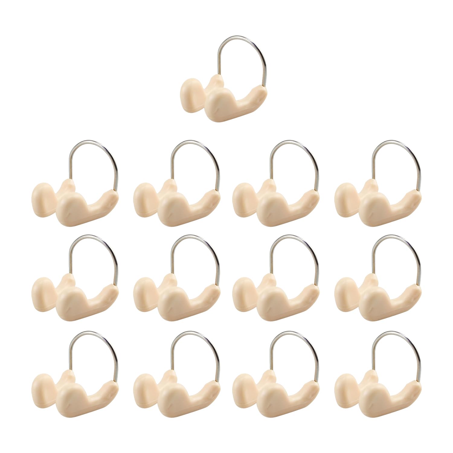 NXPWRC 13 Pieces Swimming Nose Clip, Anti-Choking Nose Clip, Wire Nose Clip, Swimming Training Nose Clip, Soft Silicone Nose Clip, Swimming Protective Accessories