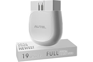 Autel MaxiAP AP200 OBD2 Scanner Bluetooth Wireless OBDII Auto Diagnostic Tool with Full System Diagnostic, 19 Reset Functions, AutoVIN, Check Engine Light Code Reader for iPhone Android