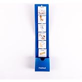 PECS&reg; Mini Visual Schedule, Portable Activity Tracker for Autism, ASD, Speech Delays, Special Education (Blue)