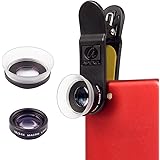 Apexel 2 in 1 12X Makro Objektiv/24X Super Makro Objektiv für iPhone Samsung Galaxy Note 4/3/2 Samsung Galaxy S6 S7 Edge/S6/S5/S4/S3/A7/A5