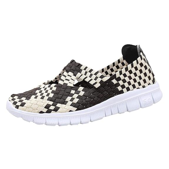 ?? Handmade Damen Classic Stilvoll Schuhe, Amlaiworld Damen Sport Ballerinas Retro flach Outdoor Segelschuhe Rutschfeste Mode