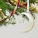 Hallmark Keepsake 2017 Godchild, You Shine Moon and Stars Premium Porcelain Dated Christmas Ornament