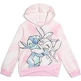 Disney Lilo & Stitch Girls French Terry Crossover Hoodie Toddler to Big Kid
