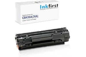 Inkfirst Compatible Toner Cartridge Replacement for HP CB436A 36A Laserjet P1505 P1505n M1522n MFP M1522nf MFP