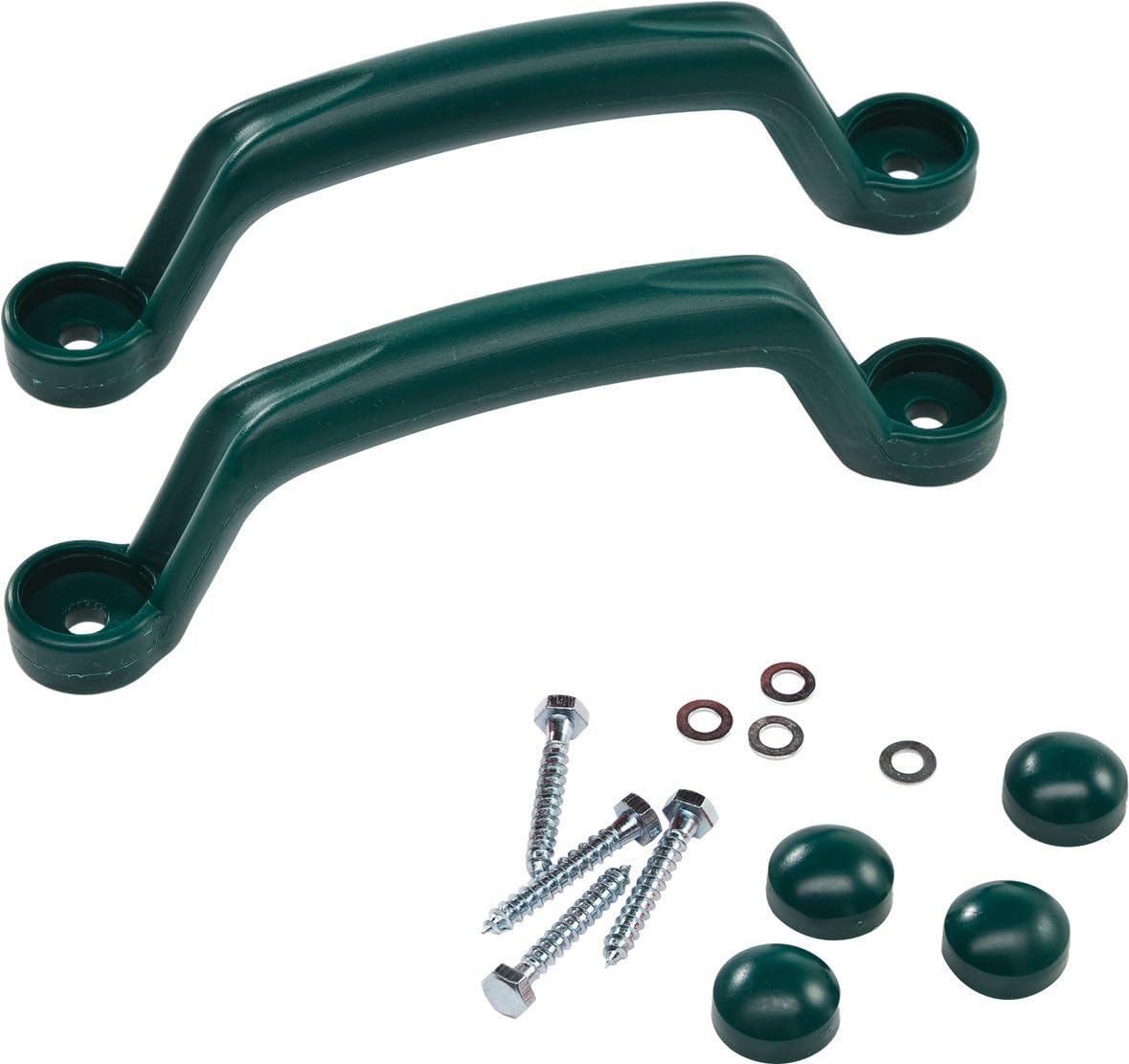 GREEN HANDGRIPS SET (2) - GRAB HANDLES -CLIMBING FRAME-Hand Grips by KBT