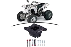 Aramox V4145 Black ABS Valve, Powersports Valve Parts, Direct Replacement for YFS200 V4145