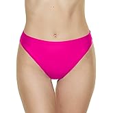 Annbon Women's High Cut Bikini Bottoms Mid Rise Tankini Swimsuit Bottom