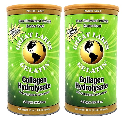 UPC 720825488769, Great Lakes Gelatin, Pasture-Raised Grass-Fed, Collagen Hydrolysate, Collagen Peptides, Non GMO, 16 oz, 2-Pack