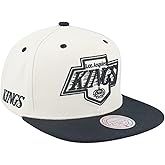 Mitchell & Ness Los Angeles Kings NHL Evergreen Cream Black Snapback Hat Cap