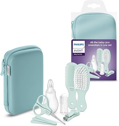 Philips Avent Baby Care Set SCH401/00 9 Accessories Nail Clipper Scissors