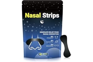 ZXNZX Nose Strips for Breathing（30 Count)- Extra Strength Nose Strips for Sleeping Hypoallergenic Breathable Tape, Boost Oxygen Inhale, Improve Sleep Quality - Sweat Resistant, Skin Safe Nasal Strips