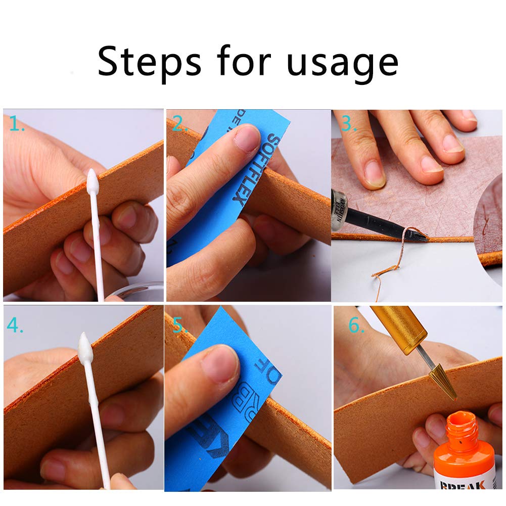 BUTUZE Convenient Leather Edge Dye Pen, Colorful Edge Roller Applicator,Essential Leather Edge Printing Tool for Leather Craft DIY,Leather Working,Leather Making