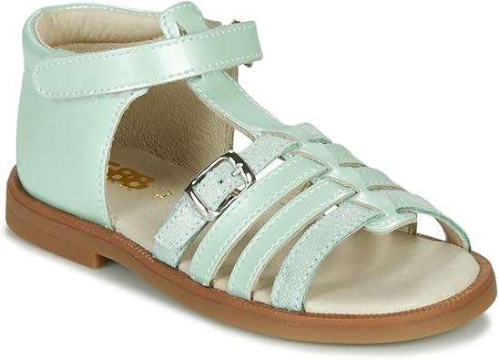 girls green sandals
