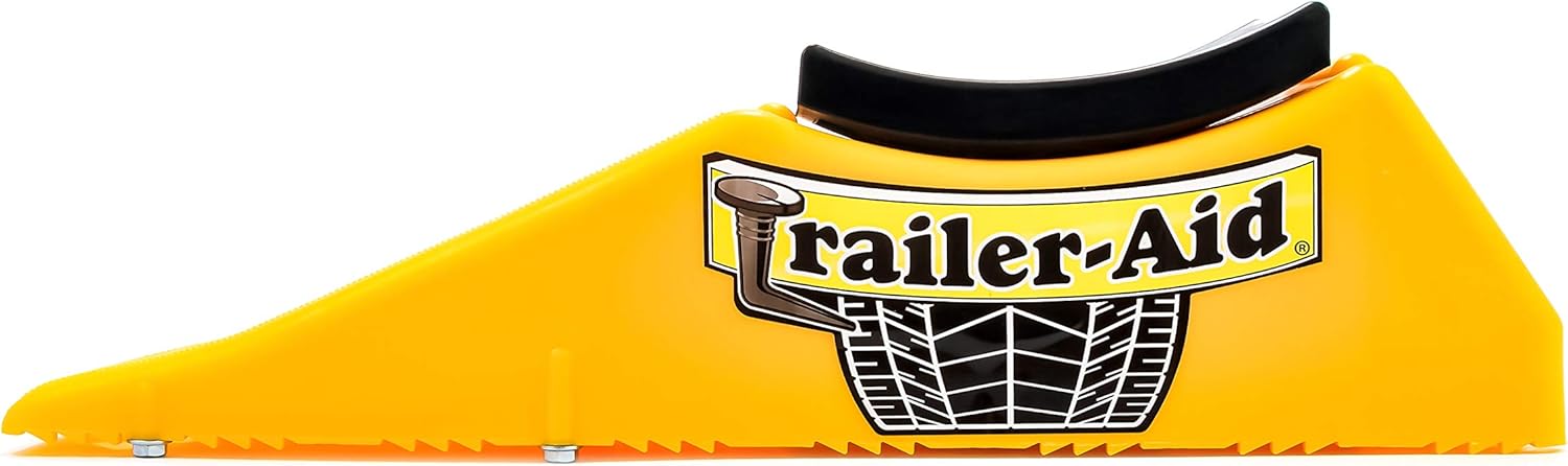 Trailer Aid "Plus Tandem Tire Changing Ramp - The Fast and Easy Way to Change a Trailer's Flat Tire - Holds up to 15,000 lbs- Features a 5.5-Inch Lift - Yellow (21002): Automotive
