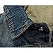 NASKY Men's Fit Retro Ripped Jeans Vest Demin Jacket Vest Waistcoat Top Vest
