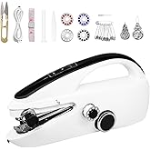 Handheld sewing machine, mini portable sewing machine, electric and lightweight, suitable for beginners to DIY home sewing machines, emergency repair of clothing and fabrics