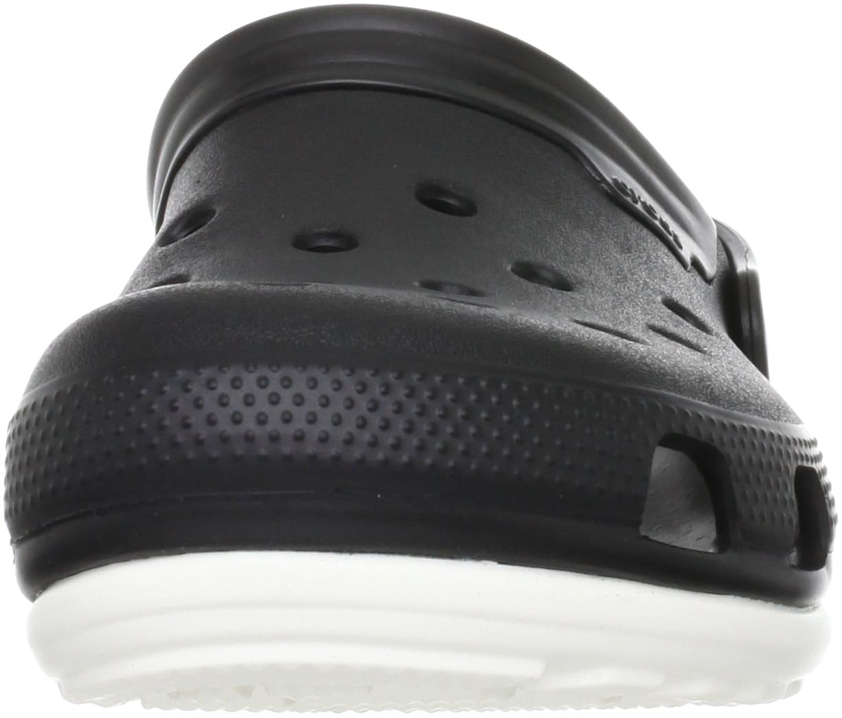crocs duet men clog in black