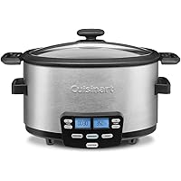 Cuisinart MSC-400 3-In-1 Cook Central 4-Quart Multi-Cooker: Slow Cooker, Brown/Saute, Steamer
