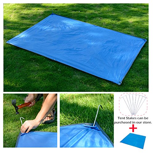 Azarxis Ground Cloth for Tent Footprint Floor Saver Hammock Tarp Rain