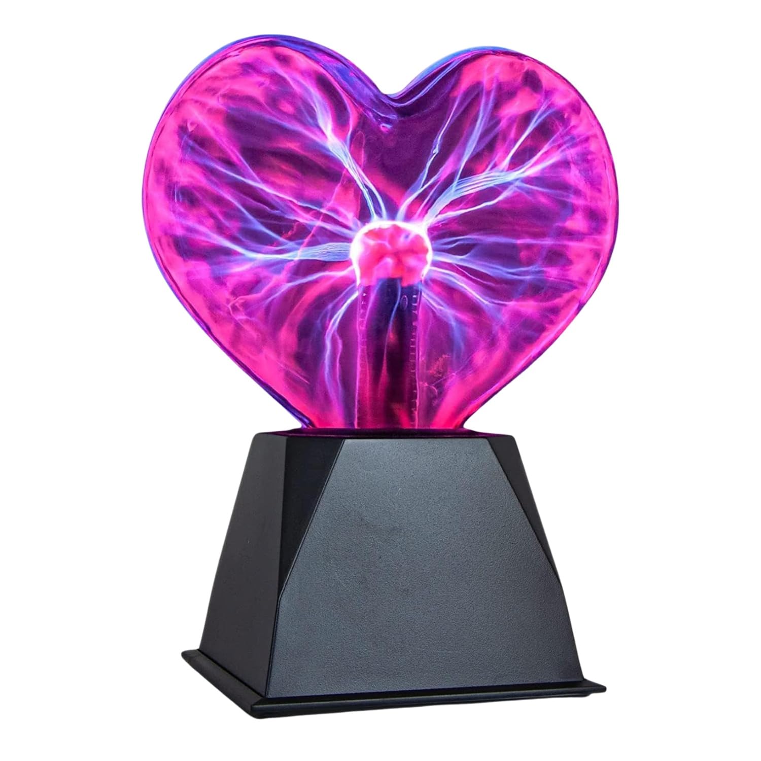 Photo 1 of Tradeopia 8 Inch Purple Plasma Ball, Touch and Sound Sensitive, Novelty Lamp, Electric Plasma Ball, Magic Plasma Lamp, Lightning Plasma Ball, Plasma Ball for Decoration, Plasma Globe, Christmas Gift