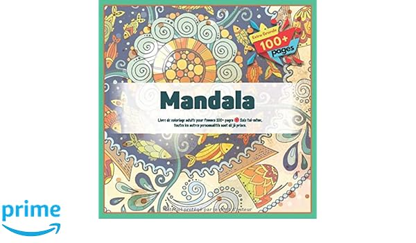 Amazoncom Livre De Coloriage Adulte Pour Femmes Mandala