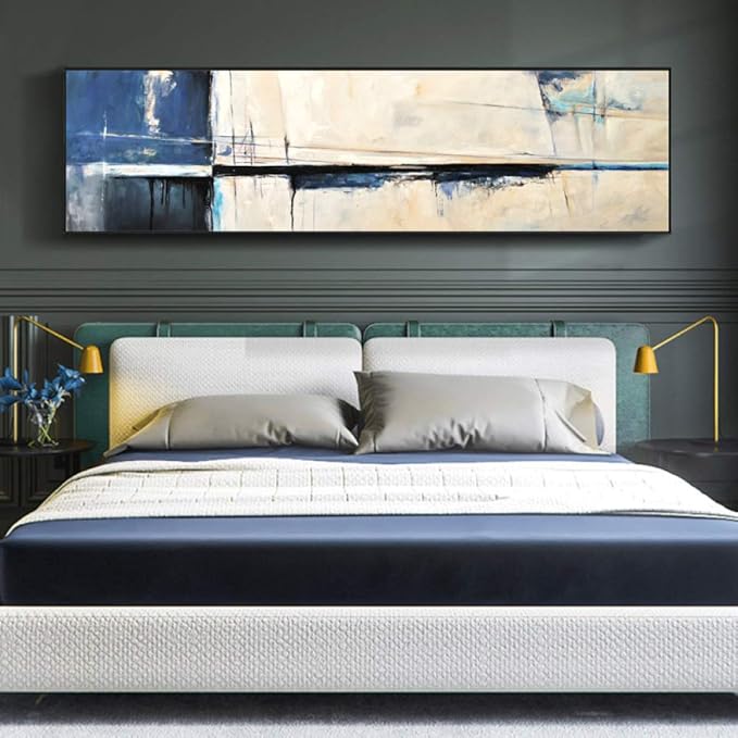 WSNDGWS Pintura de cabecera Sala de Estar Fondo Decoración de la ...