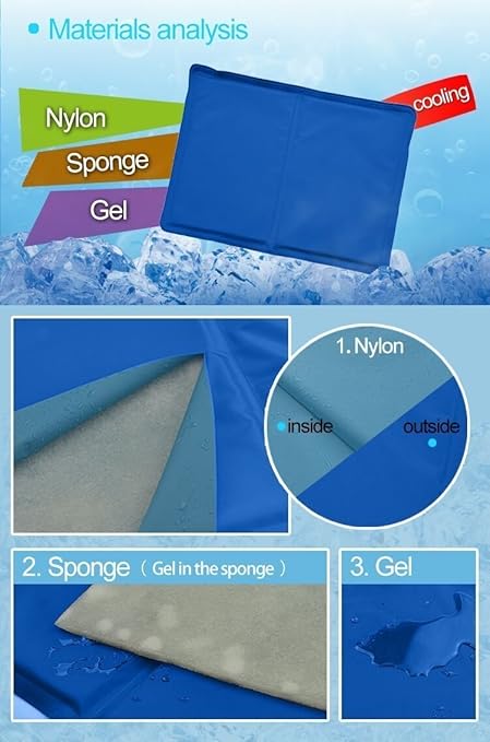 Lauva Alfombra Fresca para Perros, Alfombrillas de Células de Gel ...