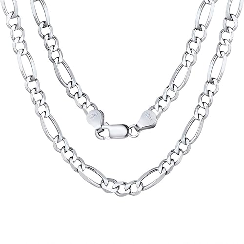 Mens Silver Chain Women Solid Silver Chain 18inch 5mm Sterling