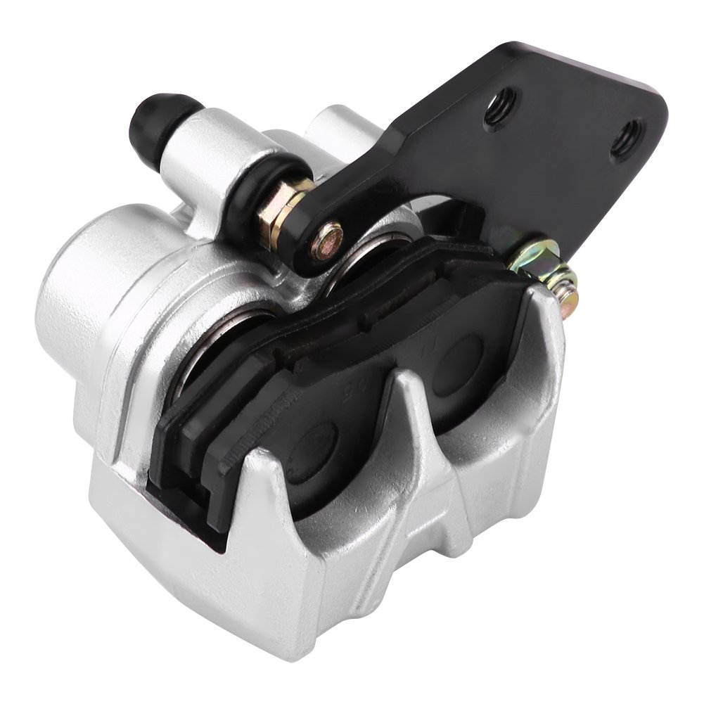 ATV Rear Brake Caliper Assembly, Aluminum Alloy Rear Hydraulic Brake Seal kit for Bull Quad Dirt Bike ATV 100-125 Motorcycle Engine Accessories