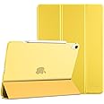 ProCase for iPad Air 13 Inch Case M3 2025/M2 2024, Slim Smart Cover iPad 13 Air M3 M2 Case with Translucent Hard Shell Back, Supports Touch ID, Auto Wake/Sleep -Yellow