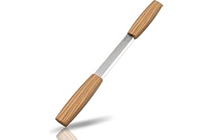 BeaverCraft Draw Knife Woodworking Tool 4.3" - Drawknife Wood Carving Knife DK2 - Spoon Carving Tools - Whittling Knives for Shaping, Detailing - Whittling Tools