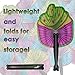 M & M Products Online Girls Birthday Party Supplies: 24 Folding Cupcake Paper Fans for Kids - Variety of Colors & Designs - Perfect for Swimming Pool, Beach, Or Wedding Shower Party Décor & Favors