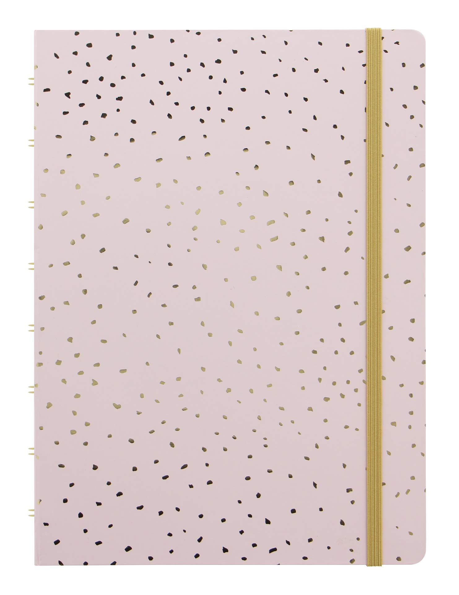 Filofax Confetti A5 Refillable Notebook in Rose Quartz