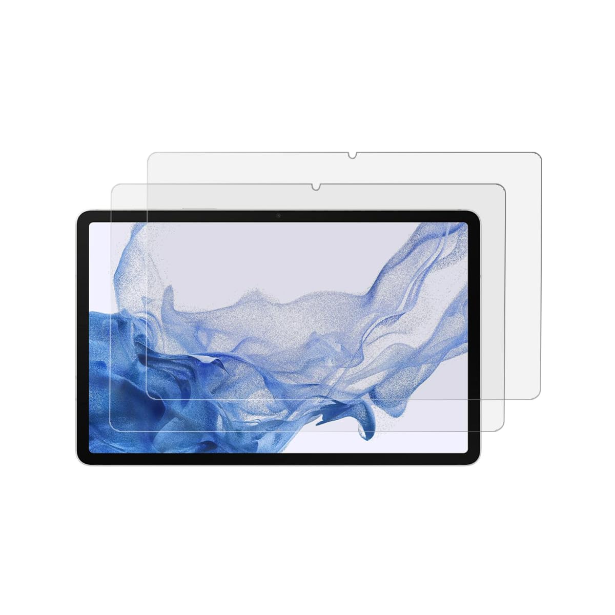 Photo 1 of 2 PCS Matte Anti-Glare Screen Protector for Samsung Galaxy Tab S10 Plus 2024/Galaxy Tab S9 Plus 2023/Tab S7 FE 5G/Tab S8 Plus/Tab S7 Plus (12.4 Inch), 5H Hardness Anti-Fingerprint Screen Shield Guard