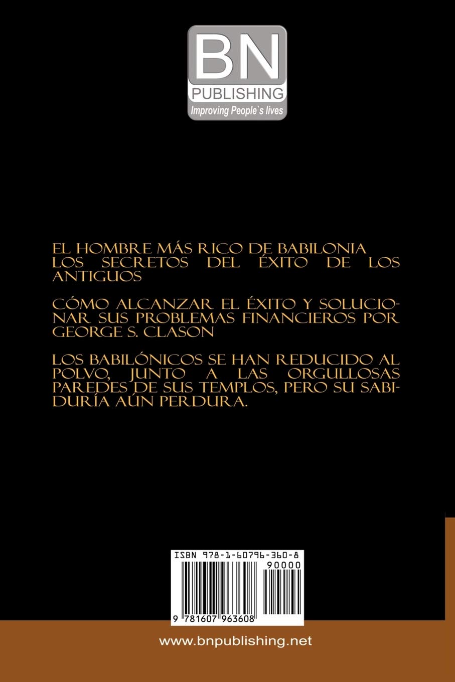 El Hombre Mas Rico De Babilionia Ilustrado Spanish Edition Clason George S 9781607963608 Amazon Com Books