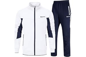 YSENTO Men's Tracksuits Outfits Set 2 Piece Jogging Suits Warm Up Sweatsuits Track Suits Sets