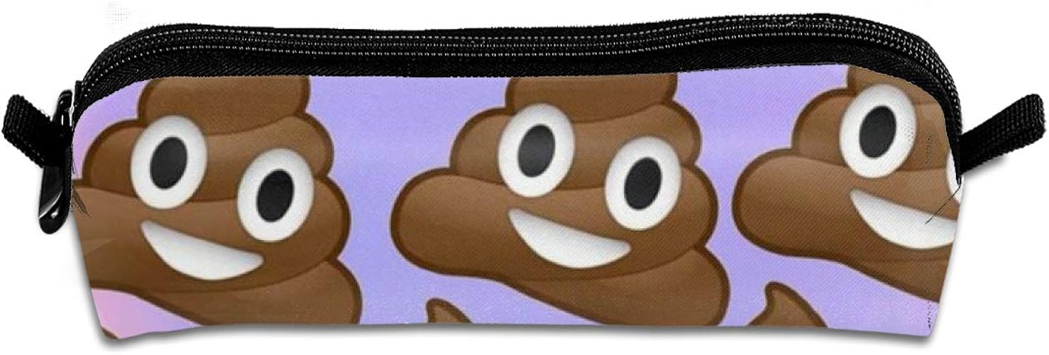 Amazon おもしろウンコ ペンケース ペンバッグ 文具ケース 文具バッグ おもしろ収納ポーチ 鉛筆ケース 万年筆ケース オシャレ筆箱 スリム 文房具 大容量 便利 人気 女の子 男の子 シューズ バッグ