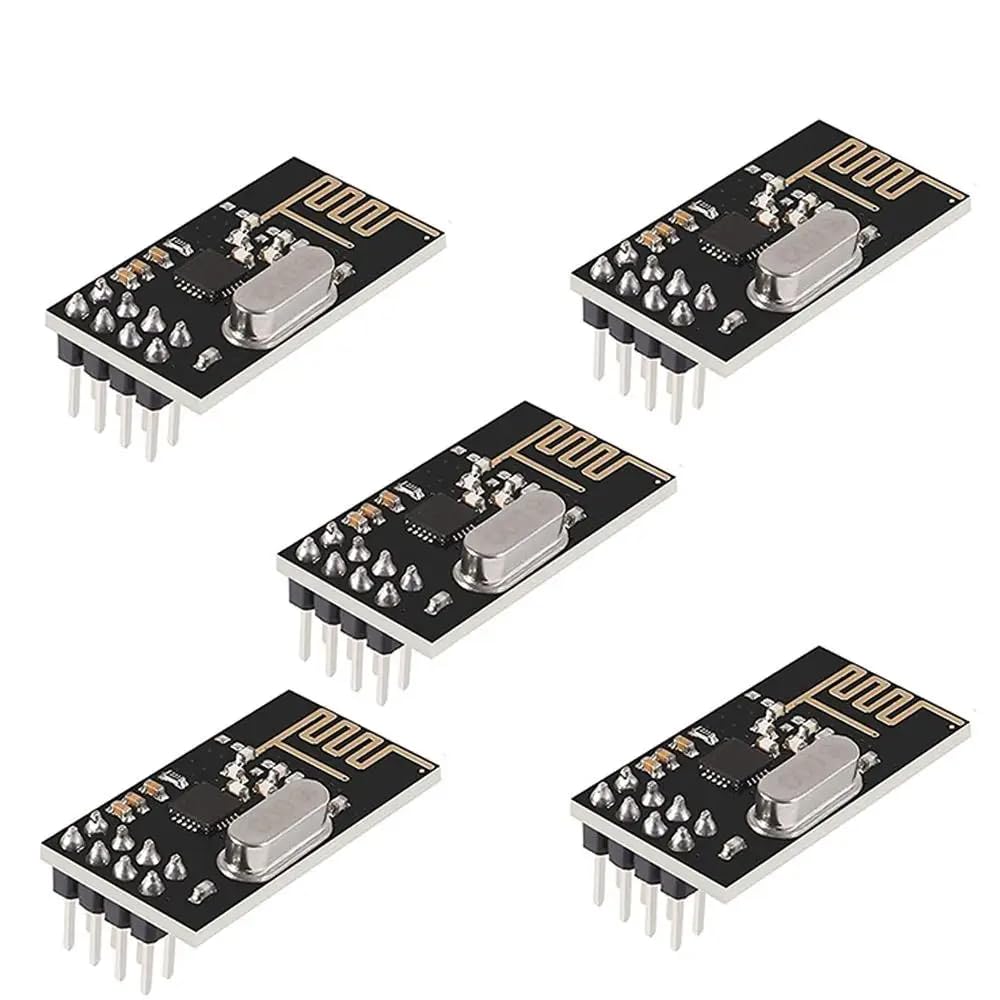 DollaTek 5Pcs nRF24L01+ Wireless Module 2.4G Wireless Communication Module Upgrade Module