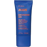 Pupa Milano Bronzing Gel, 002, 1.01 oz - Tan Effect Bronzer Gel - Liquid Matte Bronzer - Lightweight - With Hydrating Coconut Water - Makeup for Men