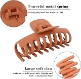 FANTESI 6 PCS Hair Claw Clips Big Claw Clips Non Slip Strong Hold 3.6 Inch view 3