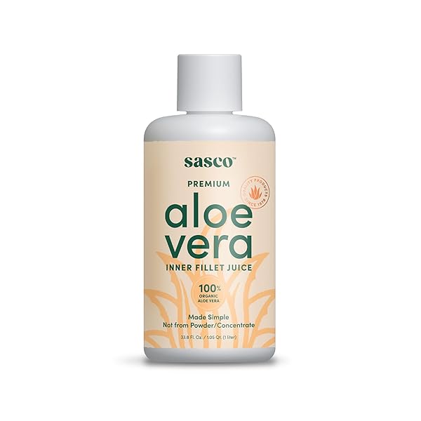100% ORGANIC ALOE VERA JUICE – INNER FILLET...