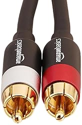 Amazon Basics 2 RCA Audio Cable for