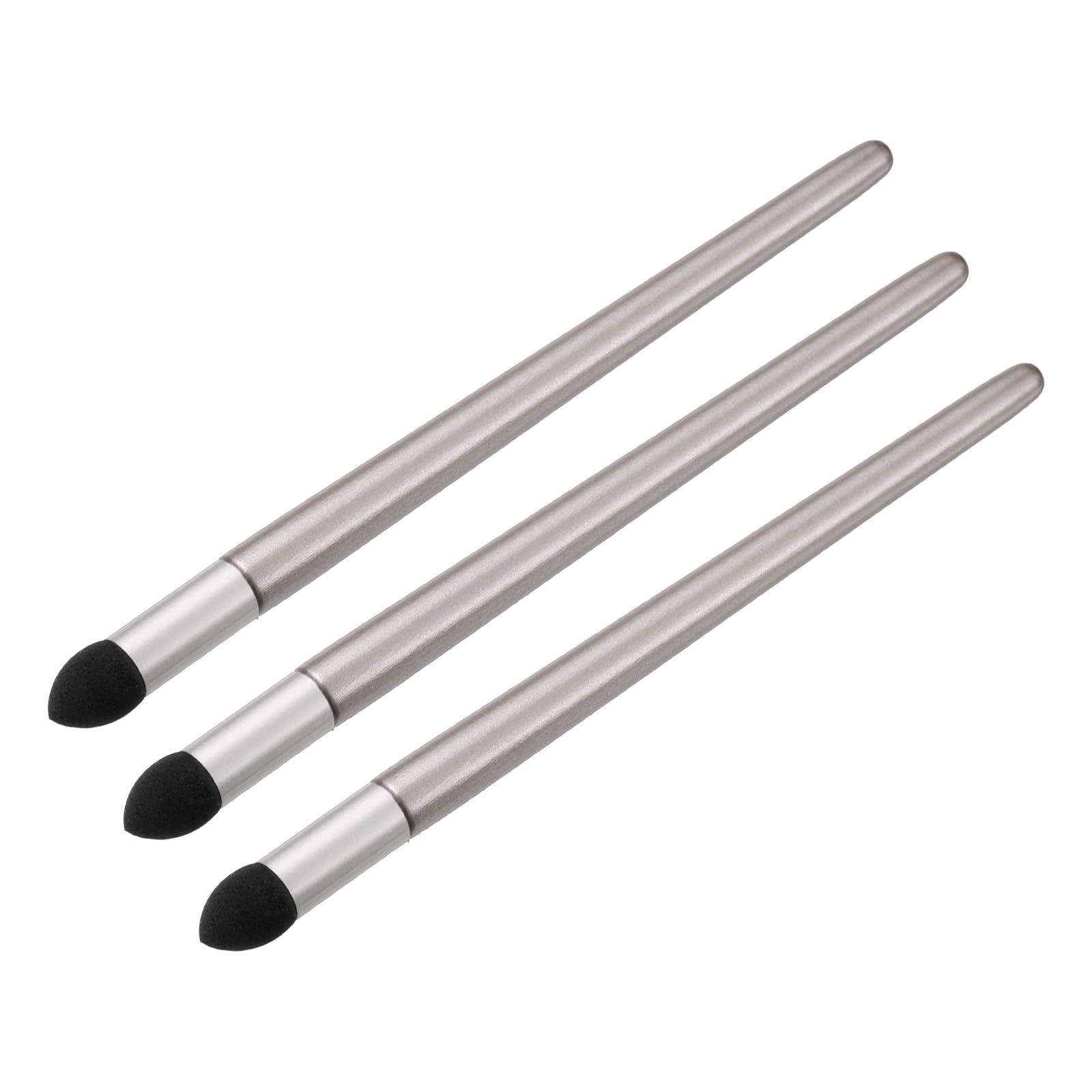 PATIKIL Small Blending Stump Artist Blending Sponge Pen, 3 Pcs Washable Reusable Rubbing Sponge Brush Sketch Modification Sponge Pen Art Blenders Tool for Drawing Correction, Rose Gold