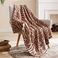 Snuggle Sac Zebra Blanket Brown Zebra Print Blanket