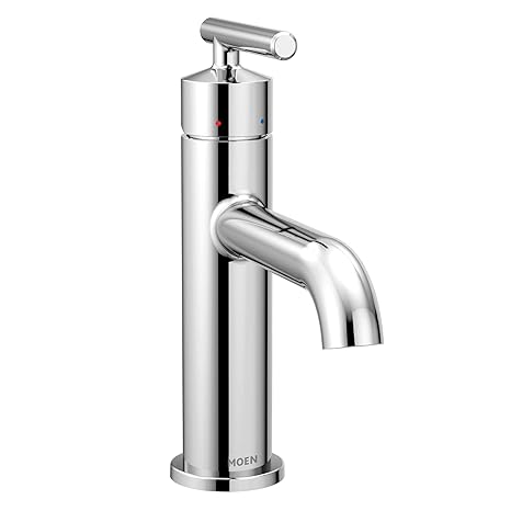 Moen 6145 Gibson Modern Single-Handle Bathroom Faucet 1 Chrome