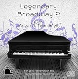Legendary Broadway 2 - QRS Pianomation and Baldwin Concertmaster Compatible Player Piano CD