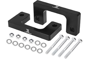 X AUTOHAUX 1 Inch Front Leveling Lift Kit Suspension Spring Strut Spacer Lift Spacers for Chevrolet Silverado 1500 for GMC 1500 2007-2019